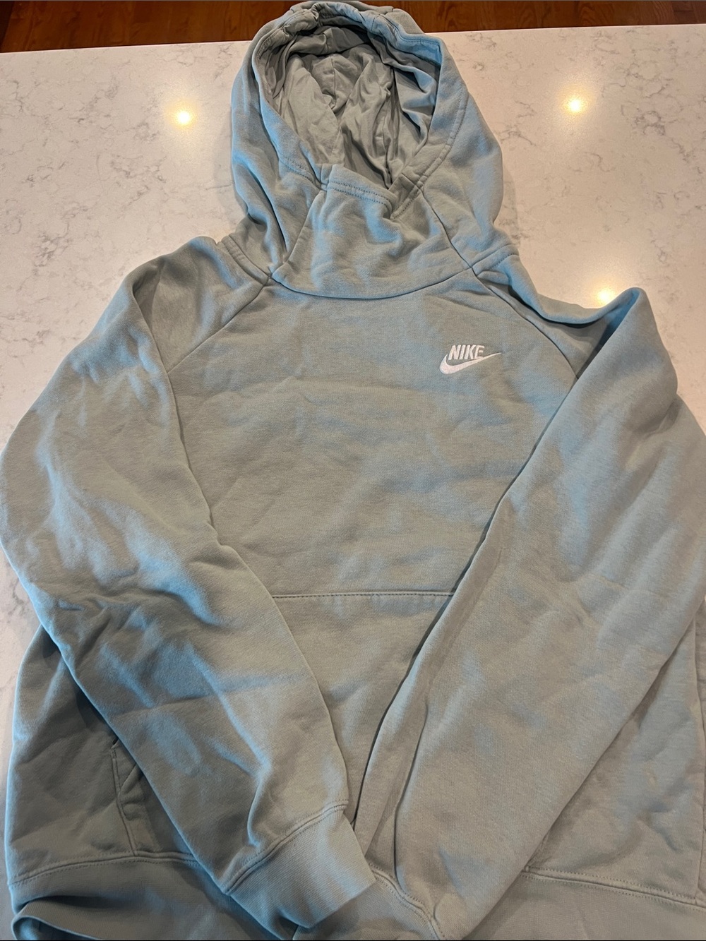 Nike Light Blue Pullover Hoodie